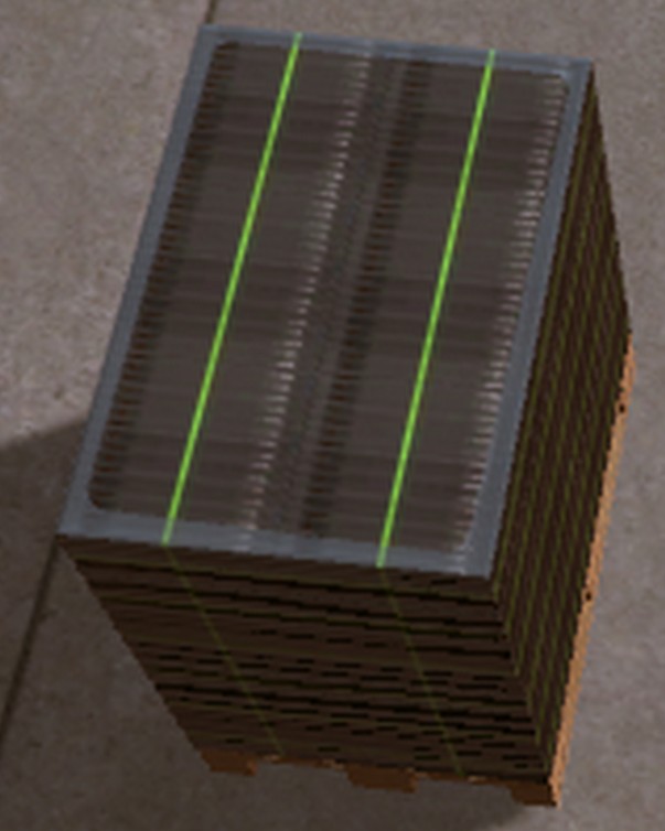 Черепица в игре Construction Simulator 2015